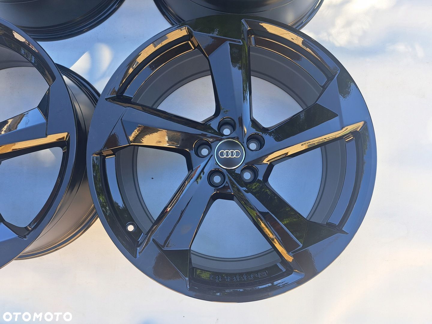 ORYG. AUDI A8 S8 S-LINE 20 4H0 9J ET37 A5 S5 A4 S4 A6 S6 PIANOBLACK QUATTRO - 1