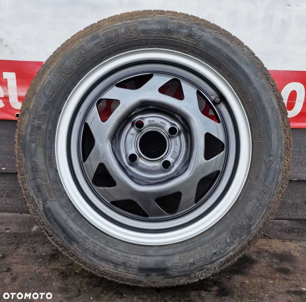 KOŁO ZAPASOWE OPEL KADETT ET 49 OPONA DUNLOP 185/60 R14 14" - 1