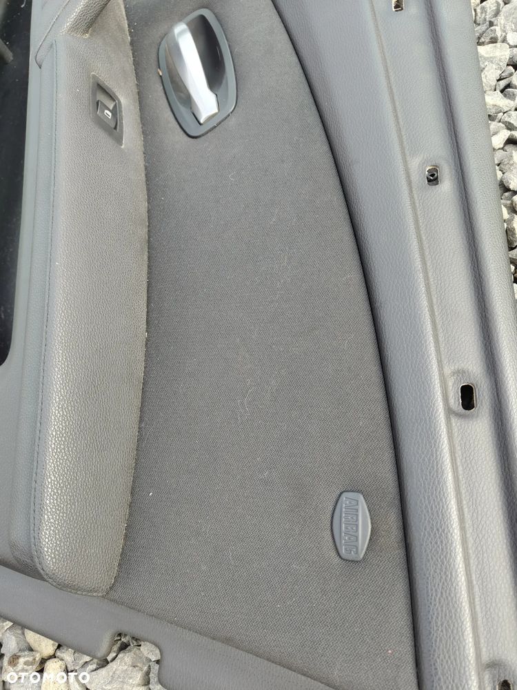 BMW E60 Lift Lci BOCZEK TAPICERKA Prawy Przód Pasażera Europa - 3
