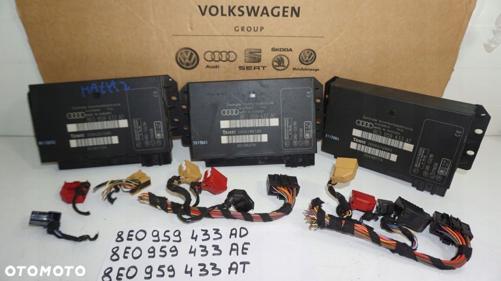 MODUŁ STEROWNIK KOMFORTU  KOMFORT AUDI A4 B6 B7 EXEO A2 A 2 - 1
