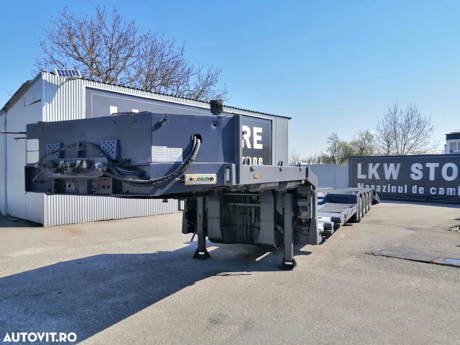 Langendorf Trailer-Tiefbett, 4 Axe, 59 to, extensie, TOP !!! - 25