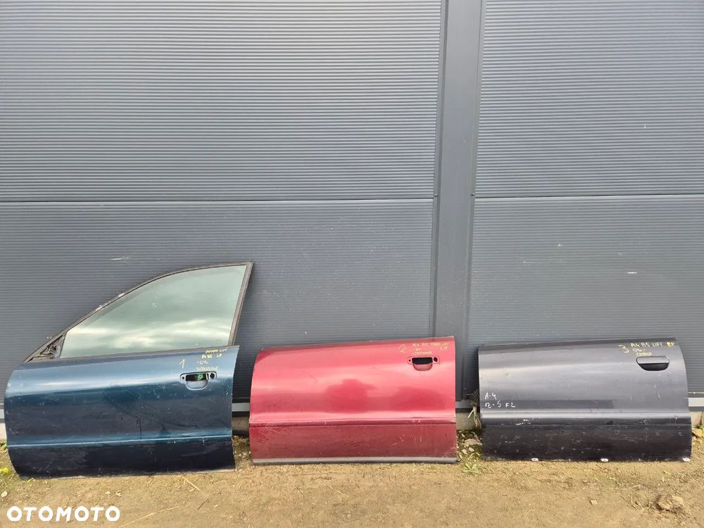 DRZWI AUDI A4 B5 PRZÓD LEWY PRAWY - 1