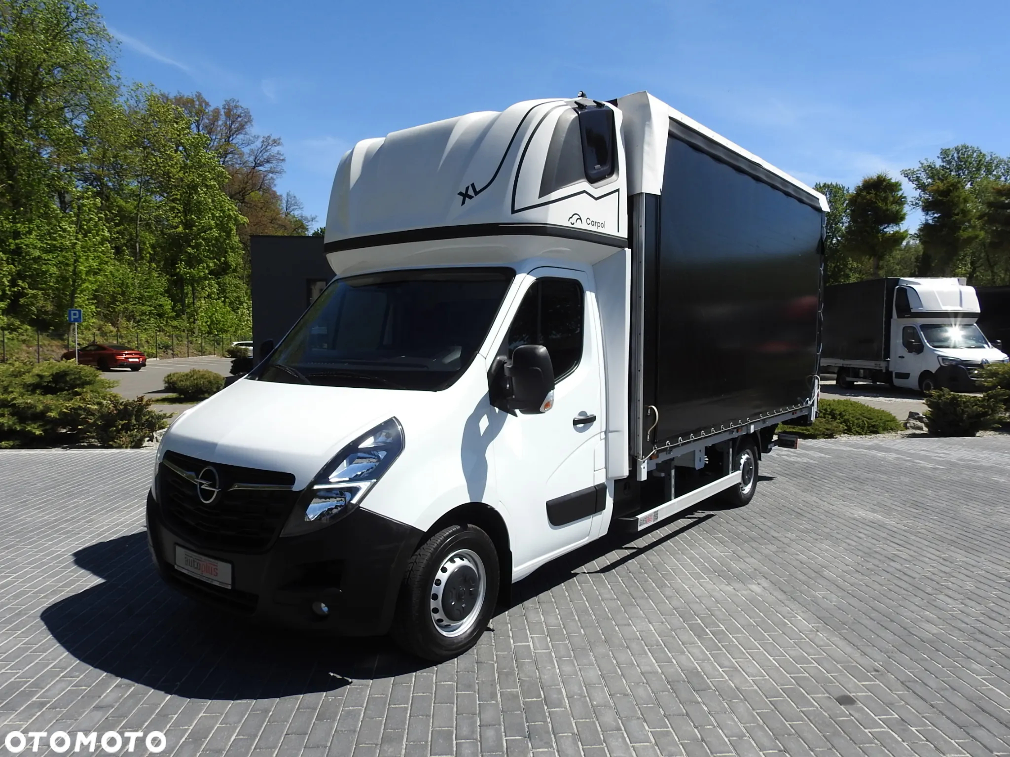 Opel MOVANO PLANDEKA WINDA 9 PALET WEBASTO TEMPOMAT KLIMATYZACJA LEDY PNEUMATYKA 165KM [ 255864 ] - 22