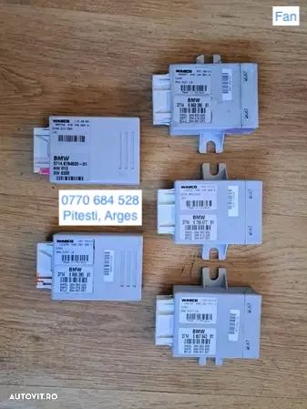 Modul calculator ECU suspensie perne spate bmw seria 5 7 x5 x6 E F - 1