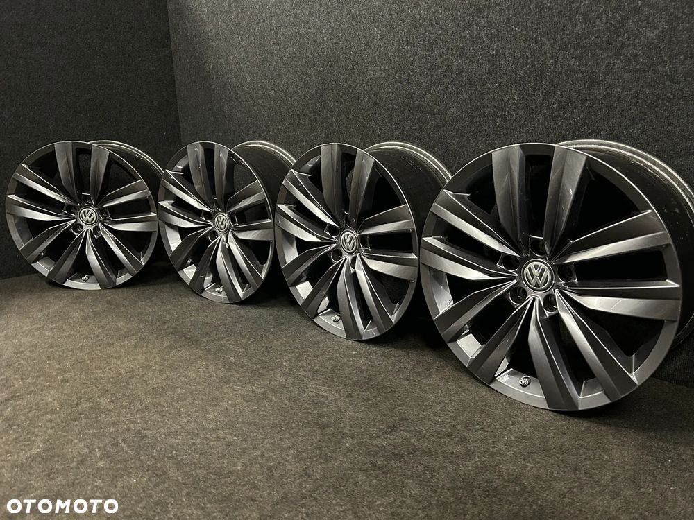 Alufelgi VW Arteon R-Line, Passat B8, B7, Tiguan, Sharan 18 cali 5x112 4szt. z czujnikami! - 1