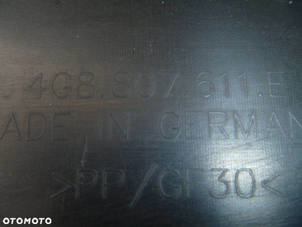 AUDI A7 C7 OSŁONA PŁYTA POD ZDERZK ORYGINAŁ ŁADNA 4G8807611E - 3