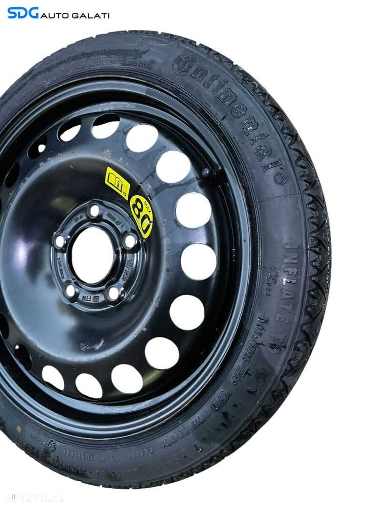Roata Janta Rezerva Slim T115 70 16 R16 5x110 Opel Astra J 2009 - 2016 Cod 13267272 2160141 [G0041] - 2