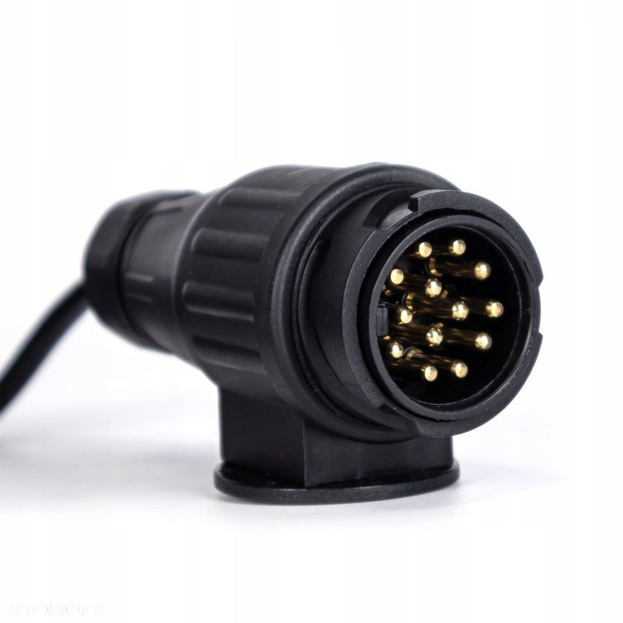 przewód spiralny z wtyczkami 13/7 pin 12v 3m - 2
