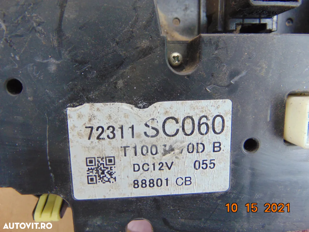 Comenzi AC Subaru Forester 2008-2013 dezmembrez Forester 2.0 4x4 - 4