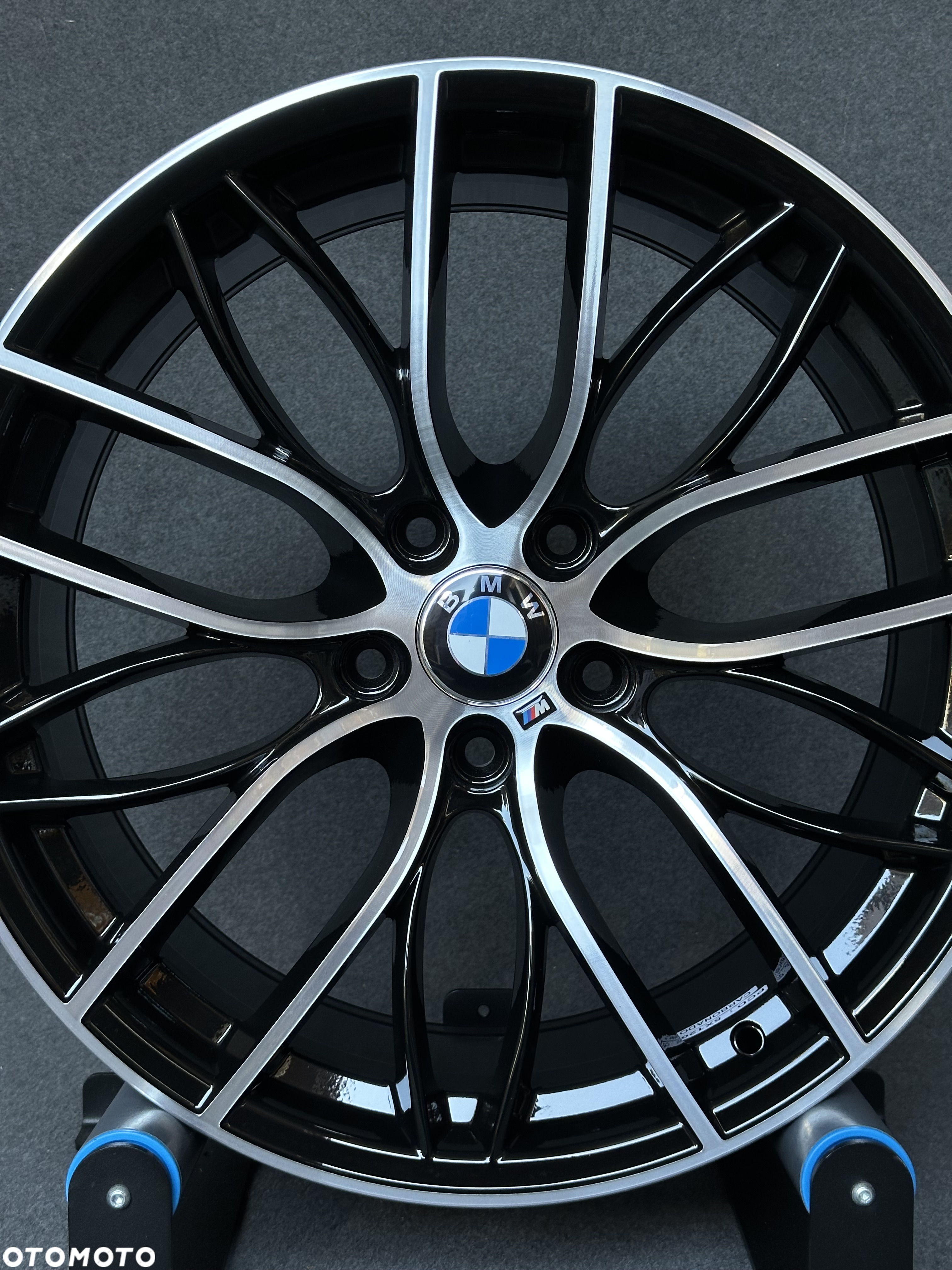 NOWE Felgi do BMW 5x120 19” Carbonado czarny połysk/polerowane fronty - 2