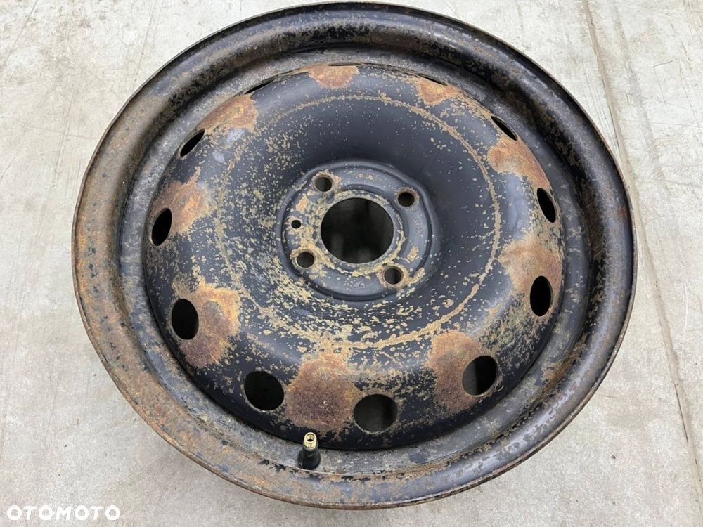 Felgi stalowe Renault Clio Megane Scenic Thalia r15 cali 6jx15 ET43 4x100 jedna felga stalowa - 3