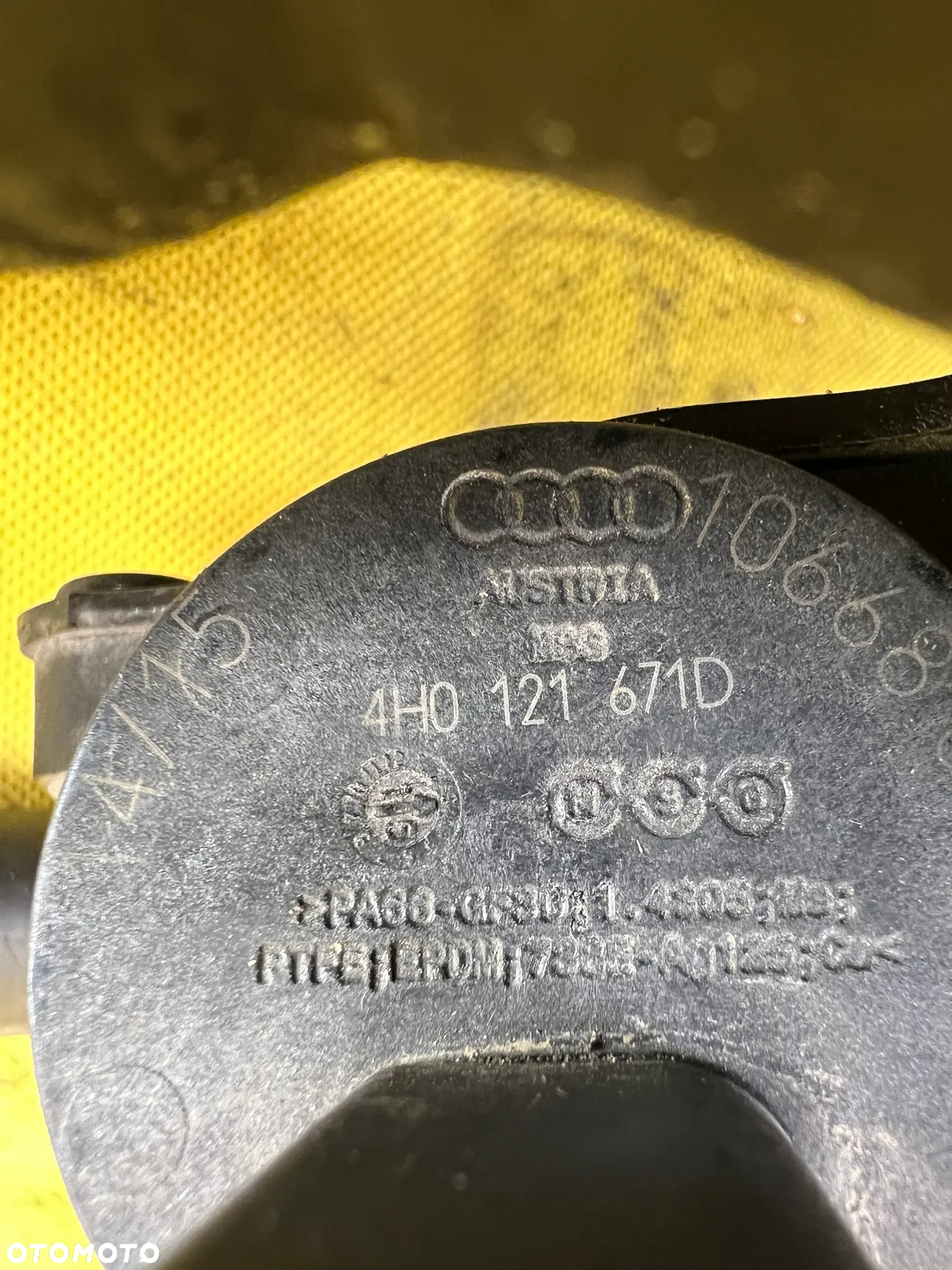 POMPKA WODY ELEKTROZAWÓR WĘŻE 8K0819147A 4H0121671D AUDI A4 B8 LIFT 2.0 TFSI -2015r - 6