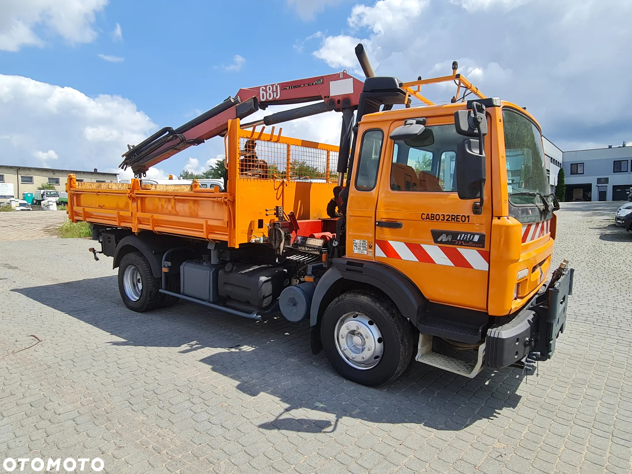 Renault Midliner Wywrotka 3 str HDS Czerpak Specjalny Czołownica - 4