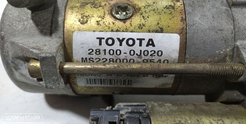 Motor De Arranque Toyota Yaris (_P1_) - 5