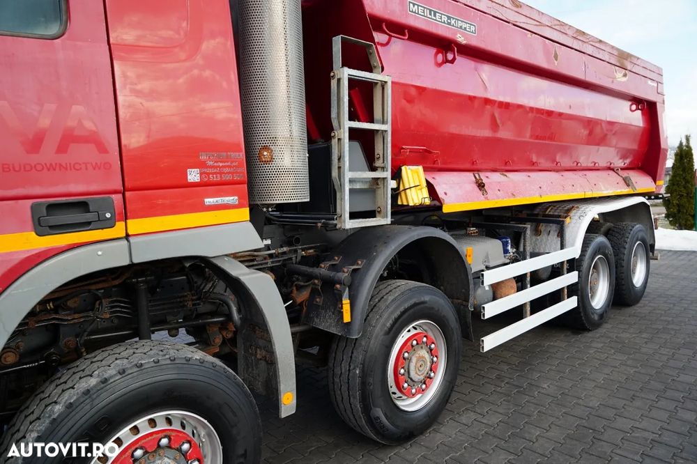 Mercedes-Benz ACTROS 4144 / 8x8 / BASCULATOR SPATE / MEILLER KIPPER / EURO 5 - 15