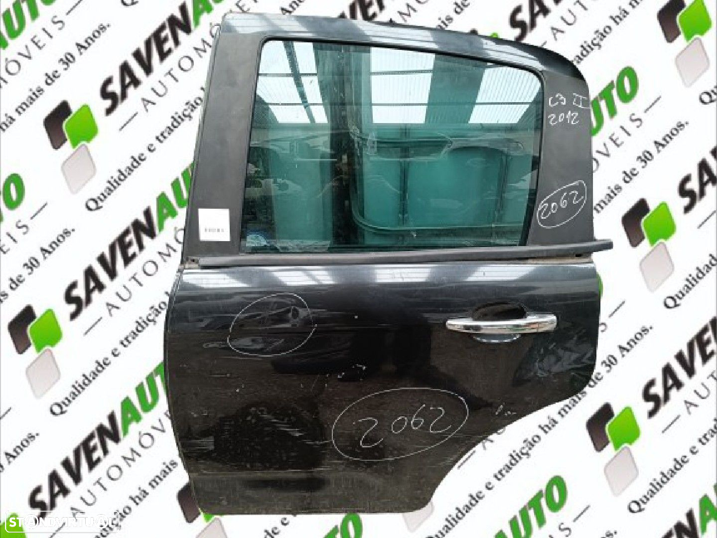 Porta Trás Esq Citroën C3 Ii (Sc_) - 3