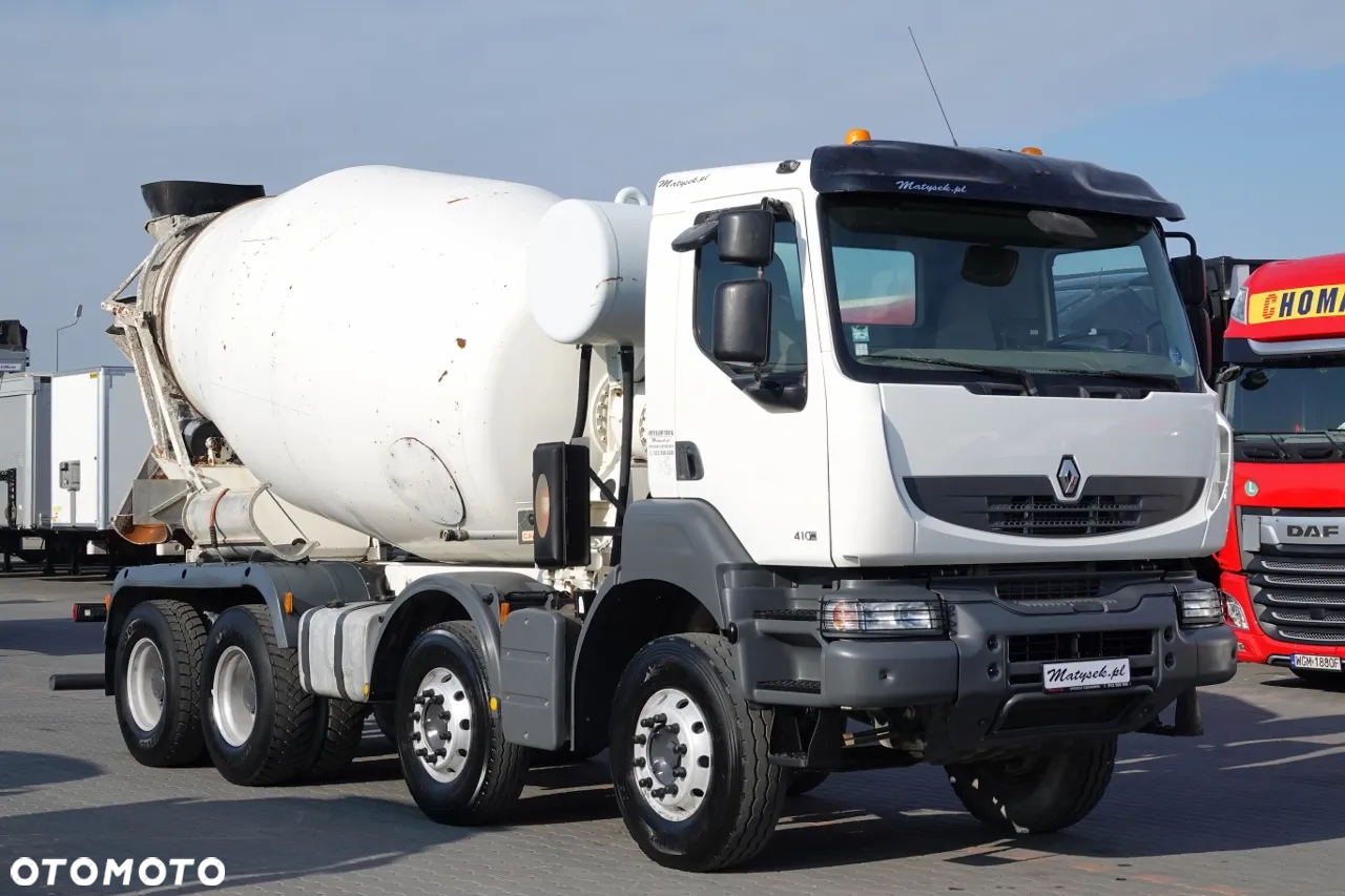 Renault KERAX 410 / 8X4 / BETONOMIESZARKA / GRUSZKA CIFA / 9 m3 / SPROWADZONA - 4
