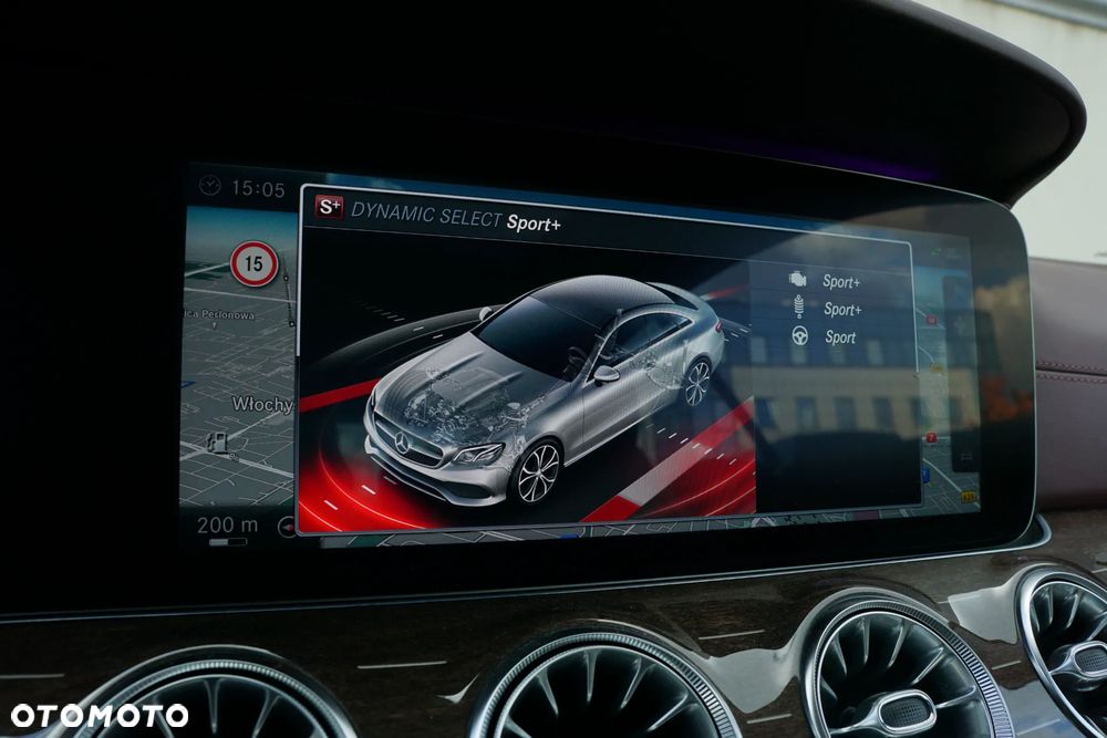 Mercedes-Benz Klasa E 400 Coupe 4-Matic 9G-TRONIC - 35