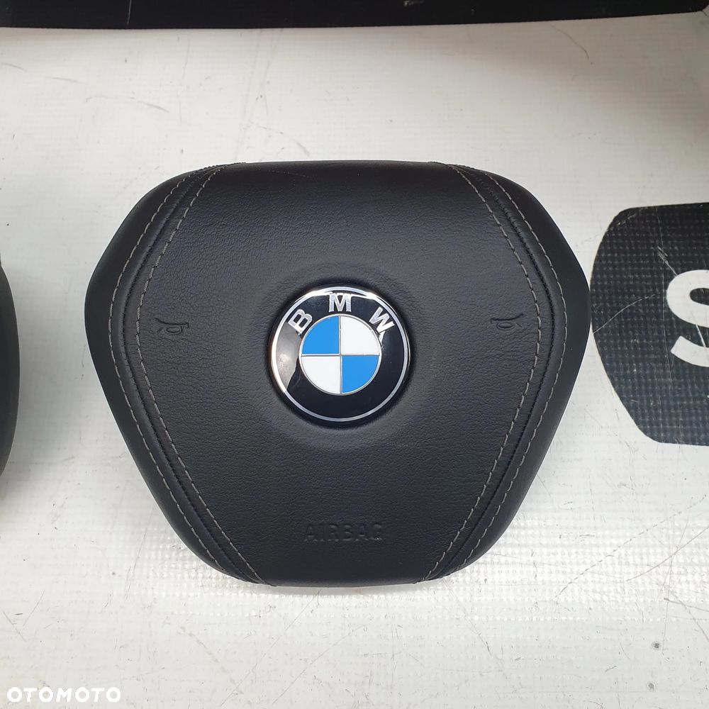 G11 G12 SERIA 7 KOKPIT DESKA KONSOLA PULPIT PODUSZKA AIRBAG AIR BAG PASY KIT SET - 6