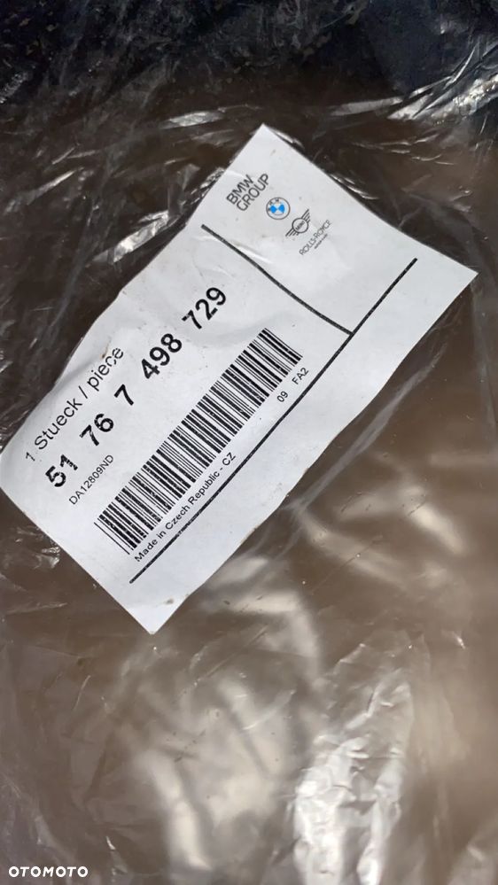 USZCZELKA POKRYWY BAGAŻNIKA BMW X4 G02 7498729 NOWA ORYGINAŁ - 4