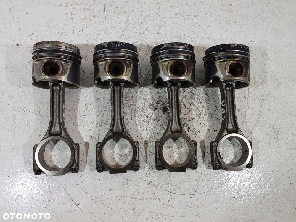 tłok korbowód 87r2 038l vw audi skoda seat 2.0 tdi cba - 1