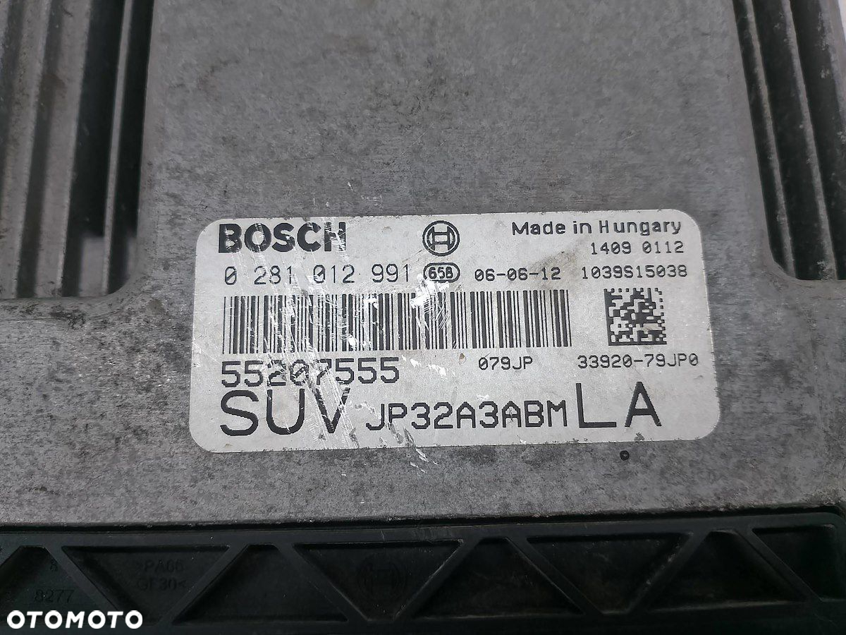 KOMPUTER, STEROWNIK SUZUKI SX 4 ( 06-13 ) 55207555 LA 0281012991 1.9 DDIS - 4