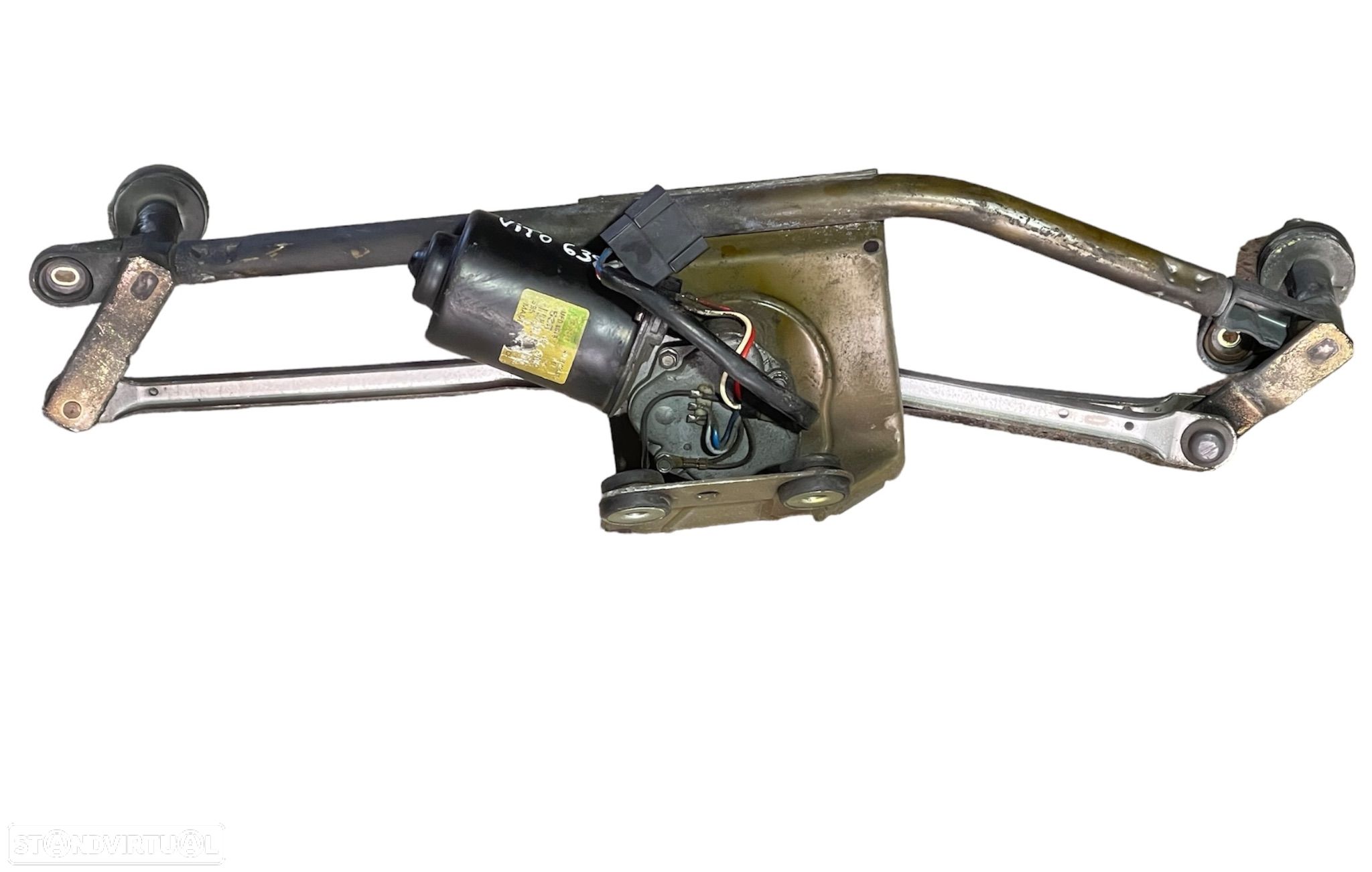 Motor Limpa Vidros Frente Braços Mercedes Vito 638 1996 a 2003 - 1