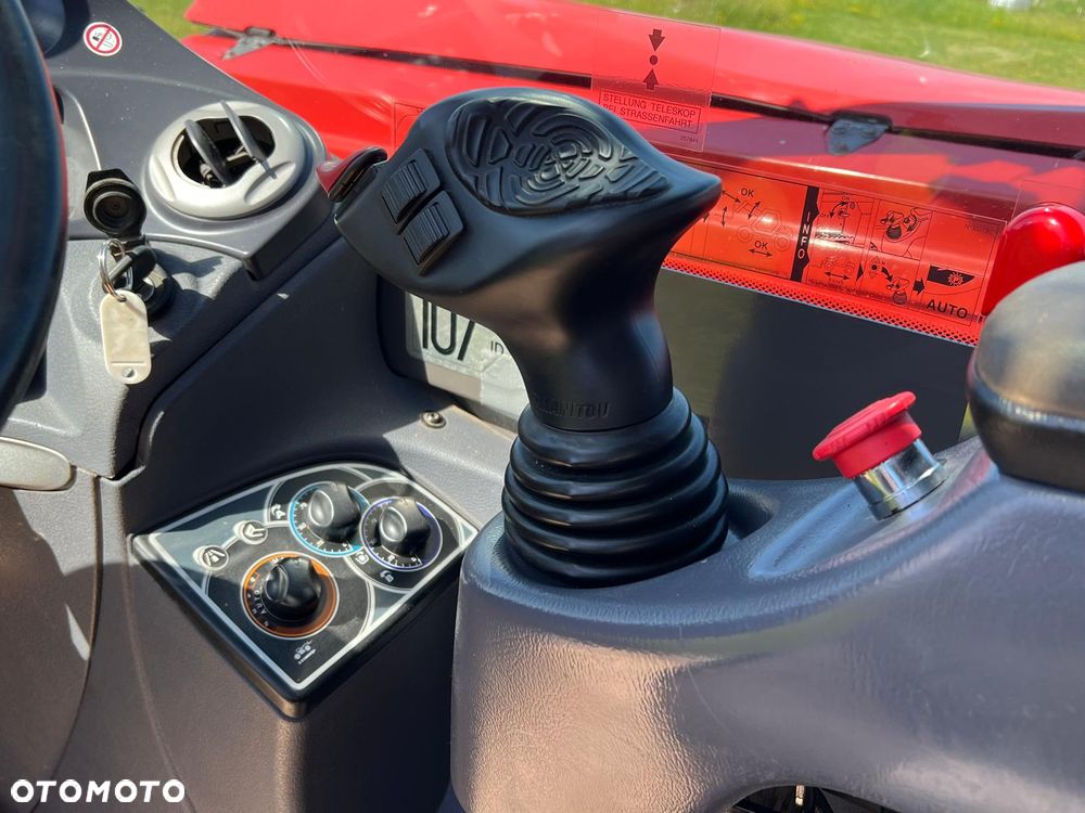 Manitou Ładowarka Teleskopowa  MLT 840-137PS Klimatyzacja Łyżka Widły Merlo JCB 42.7 TF 737 130 541-70 Bobcat TL 38.70 zaczep hydrauliczny - 7