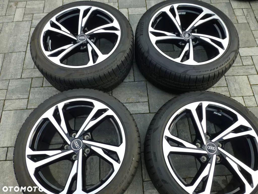 KOŁA ZIMOWE AUDI E-TRON GT IDEALNE DEMO PIRELLI 20 - 3