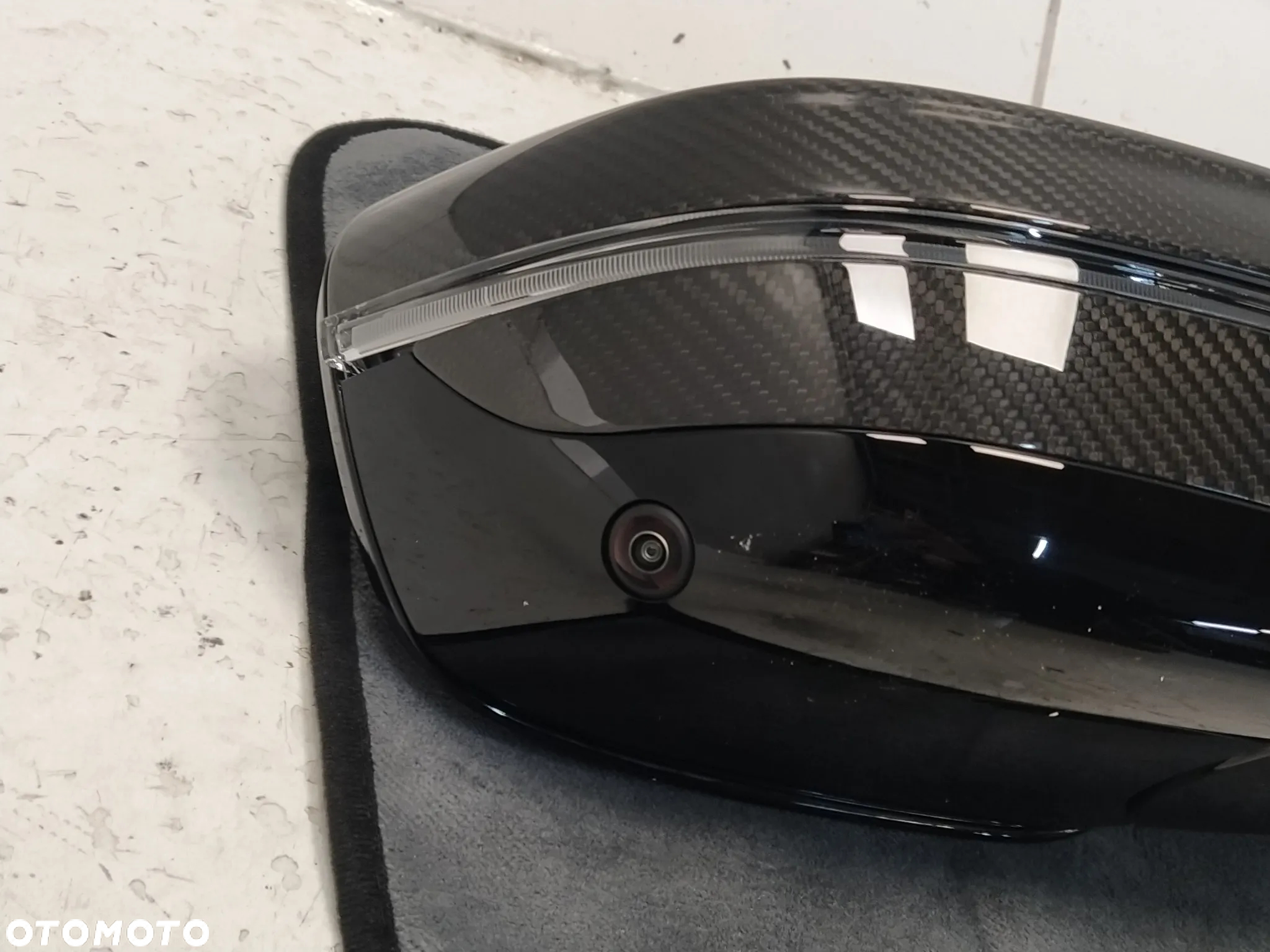 BMW M3 G20 G21 COMPETITION M-PAKIET LUSTERKO ZEWNĘTRZNE KAMERA ASYSTENT PRAWE 9 PIN CARBON NOWY ORYGINAŁ - 16
