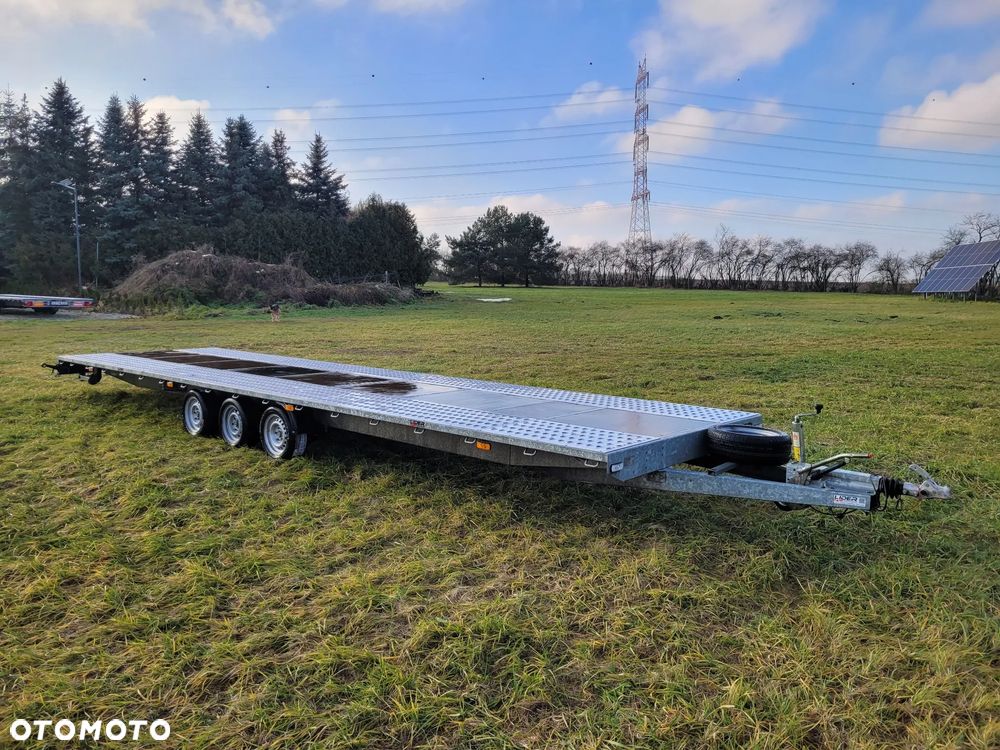 Niewiadów Laweta BR3 Indiana 8,5m 3 osie 3,5t Polski salon pierwszy właściciel gwarancja - 1