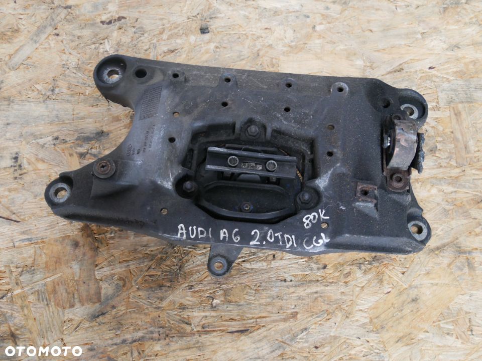 ŁAPA SKRZYNI BIEGÓW PODUSZKA AUDI A6 2.0 TDI CGL 8K0399263AT 8K0399151 - 1