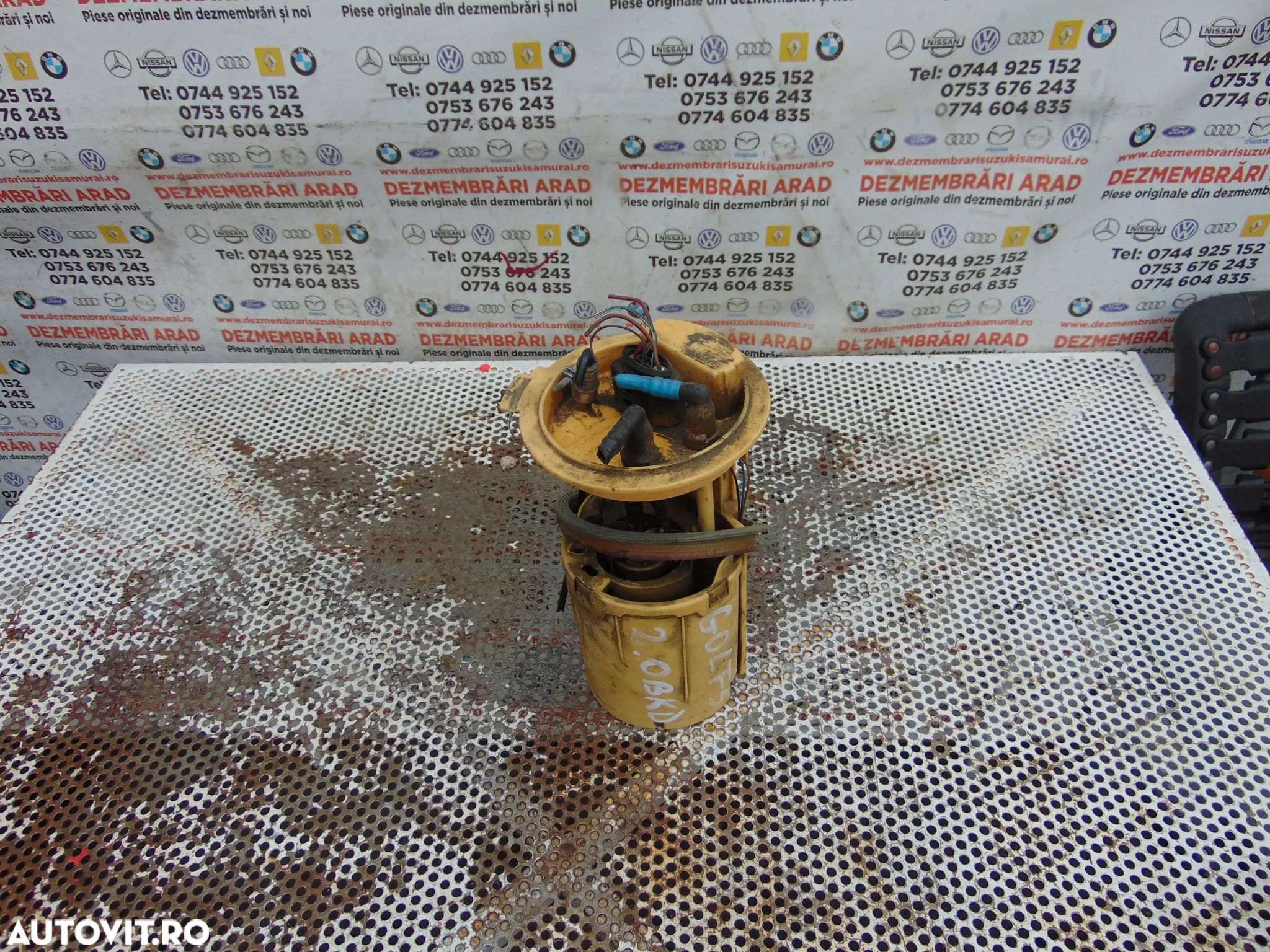 Pompa motorina rezervor VW golf 5 2.0 audi a3 skoda octavia 1.9 cod 1k0919050d seat leon - 1