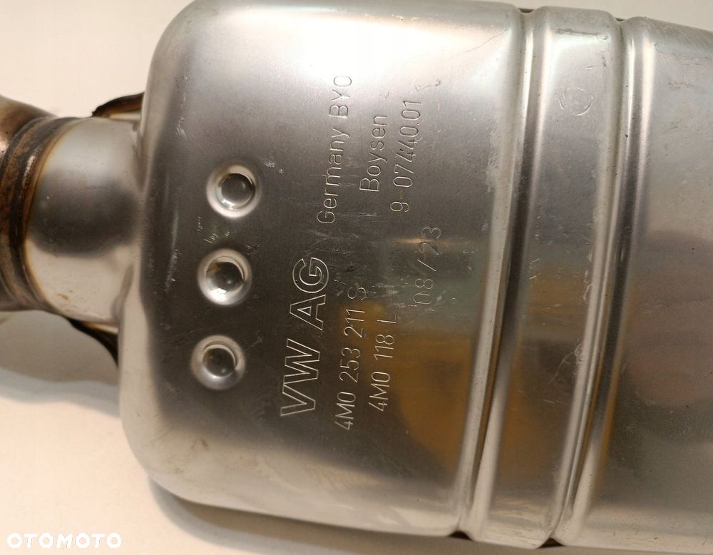 RURA WYDECHOWA TŁUMIK ŚRODKOWY AUDI SQ7 Q7 4.0 TFSI V8 4M0253211S - 2
