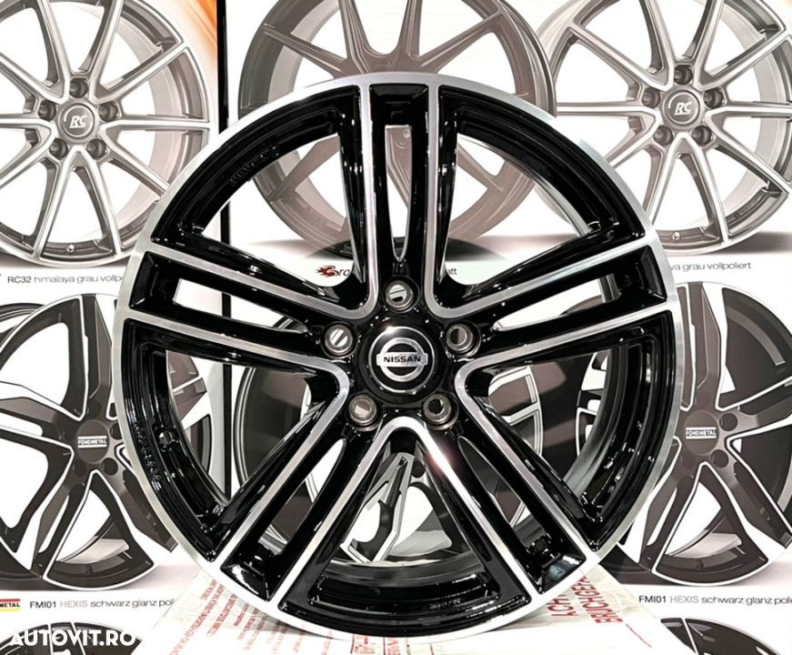 Jante Nissan Qasqai Juke Pulsar Murano Xtrail noi 17 inch - 1