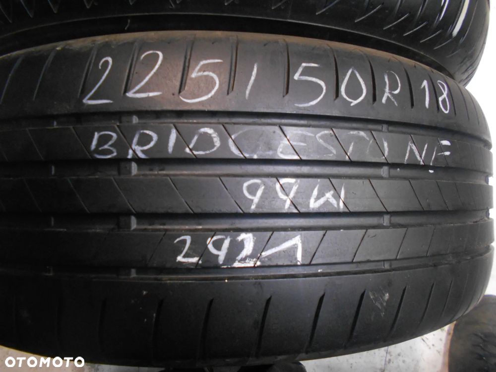 OPONY 225/50R18 BRIDGESTONE TURANZA T005 DOT 1722 / 2821 7.6MM - 2