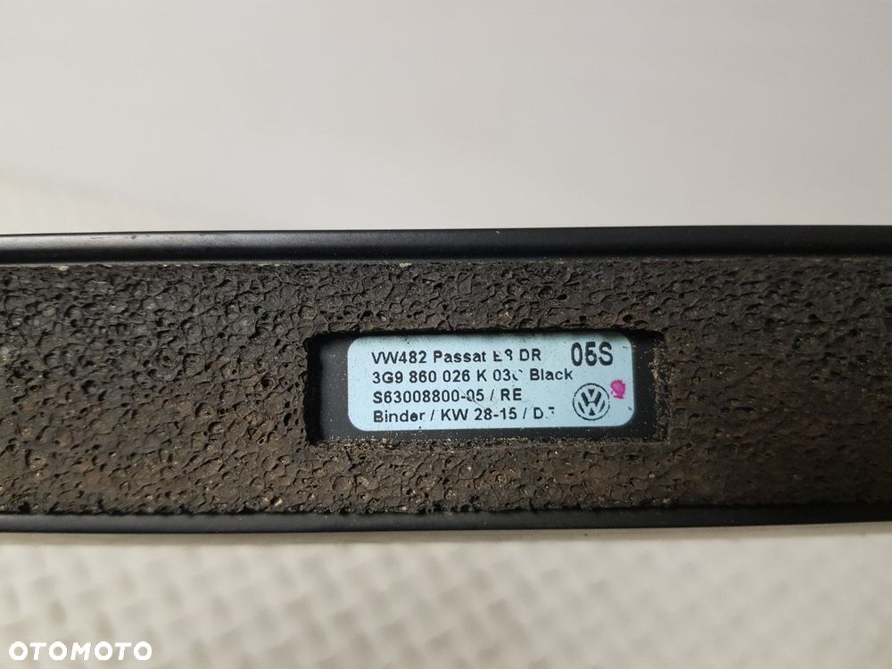 RELINGI DACHOWE RELING VW PASSAT B8 VARIANT KOMBI 12-24 PRAWY PRAWA 3G9860026K - 4