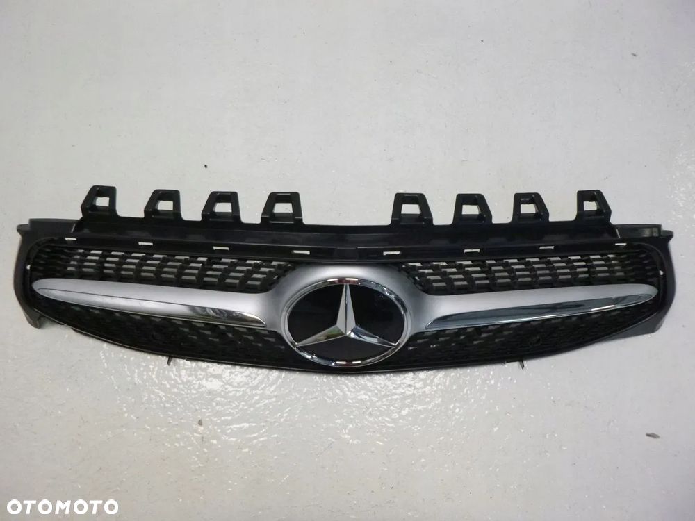 MERCEDES CLA 118 C118 W118 X118 LIFT GRILL ATRAPA CHŁODNICY 2XPDC CZARNY CHROM ORYGINAŁ - 15