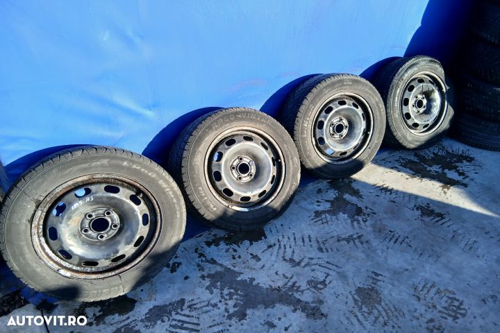Jante tabla cu anvelope 15 - set 185/65 R15 1J0601027H ET38 6JX15H2 1 - 3