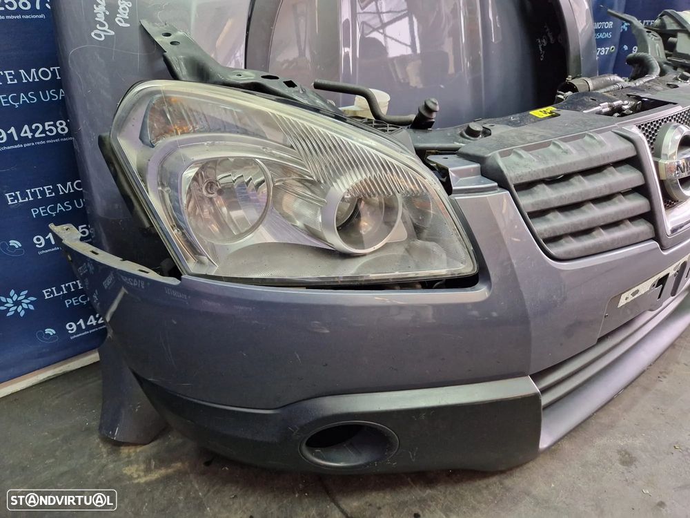 Frente completa usada NISSAN QASHQAI J10 1.5 DCI capot parachoques guardalamas oticas radiadores - 4
