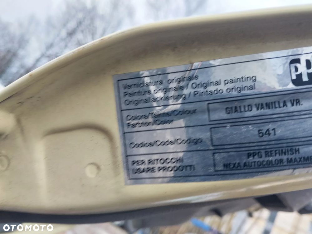 Fiat Panda II 2 silnik 1.1 187A1000 1.2 188A4000 Benzyna skrzynia biegów drzwi klapa zderzak maska błotnik 541 żółty Giallo Vanilla lampa szyba pas hak holowniczy belka sanki maglownica panel sterownik CAŁY NA CZĘŚCI WSZYSTKIE CZĘŚCI - 14