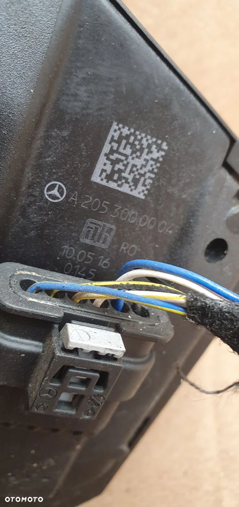 Pedał potencjometr gazu Mercedes E-Klasa W213 3.0 CDI A2053000004 - 5