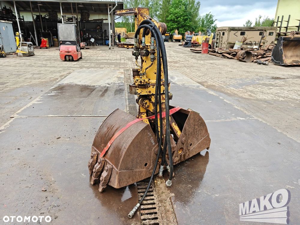 Czerpak hydrauliczny łyżka chwytak rotator 140x42x50cm - 5