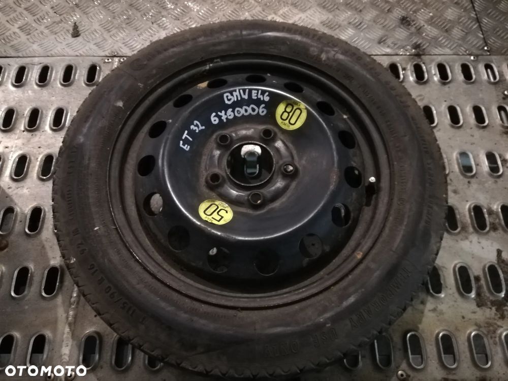 Koło Dojazdowe BMW 3 E46 R16 3.0" x 16" 5x120 ET32 6750006 - 1