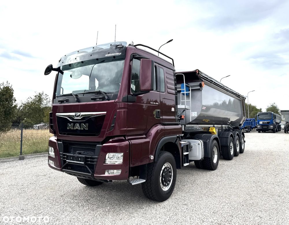 MAN TGS 18.460, 4x4 - STAŁY NAPĘD + CARNEHL METALOWA, - 4