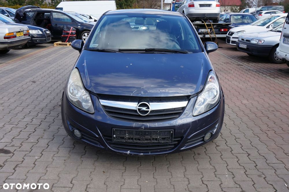 MASKA ZDERZAK BŁOTNIKI LAMPY CORSA D IV Z168  OPEL 2006-2011 SZARY PRZÓD KOMPLETNY - 1