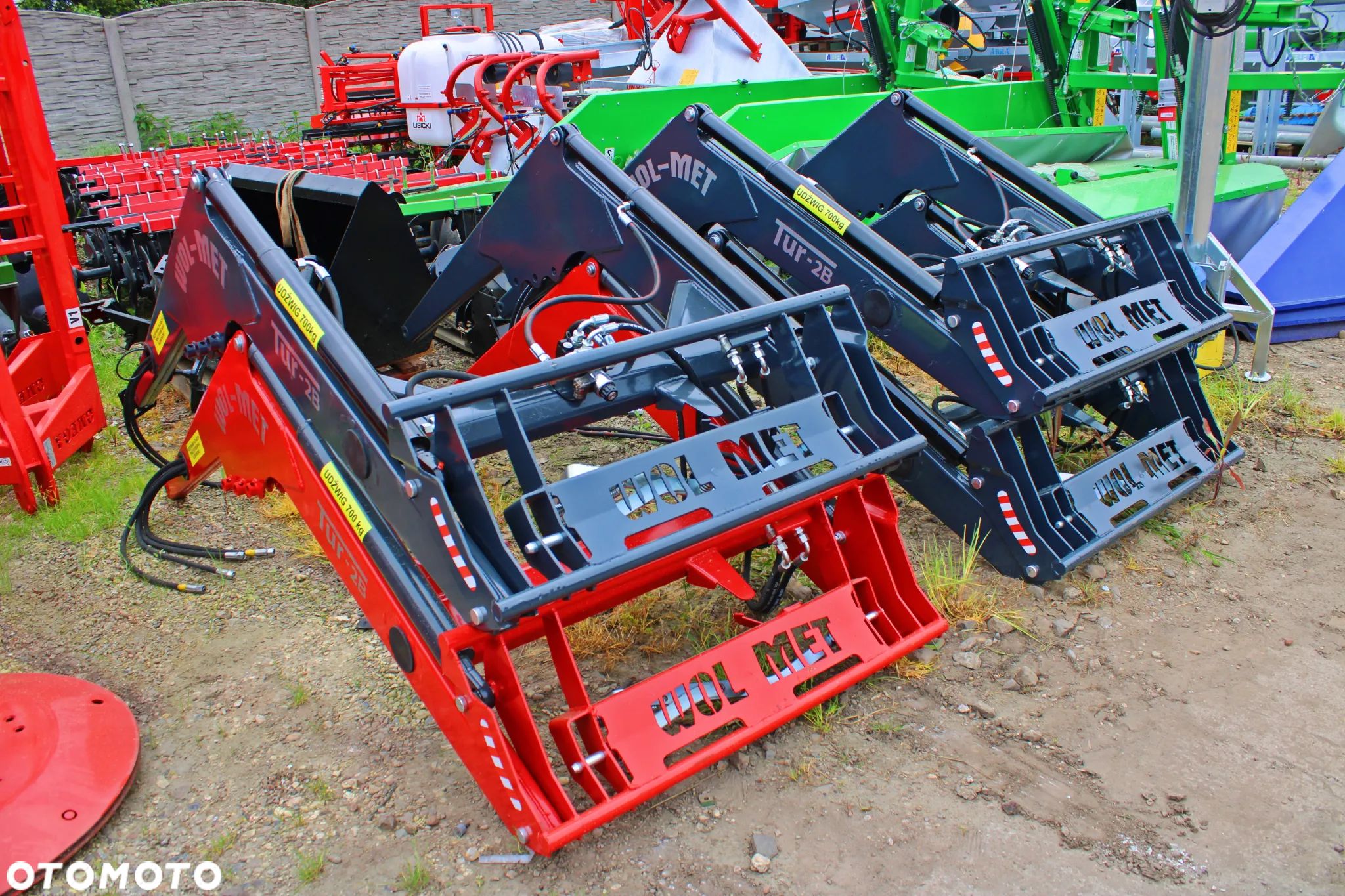 Ładowacz czołowy TUR Z OSPRZĘTEM Ładowacz TUR do C330 C360 T25 Zetor MTZ euroramka WOL-MET - 1