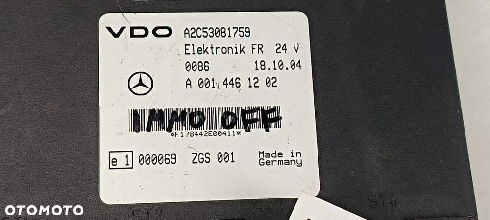MODUŁ MERCEDES ATEGO 815 A2C53081759 - 6