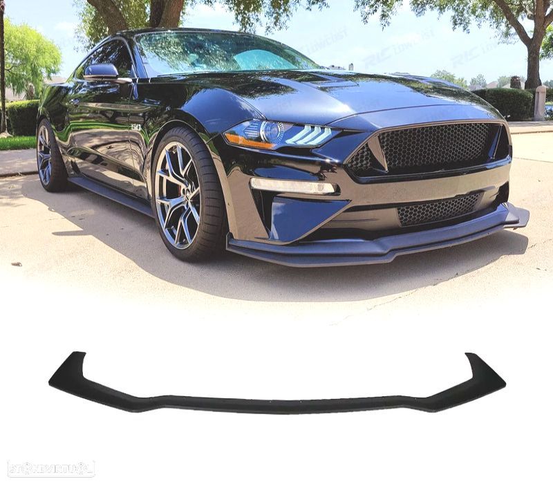 SPOILER FRONTAL FORD MUSTANG 18-20 LOOK GT - 1