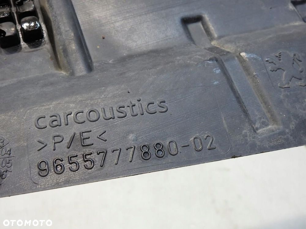 OSŁONA POD SILNIK PEUGEOT 607 2.7 V6 HDI 9655777880 - 7